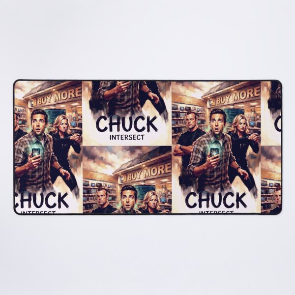 Item preview, Chuck Spy Comedy Action Tribute Art Poster designed and sold by Art's Diner.