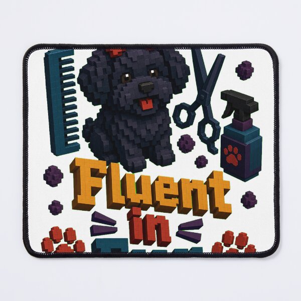 Item preview, Dog Groomer Fluent in Fur Shirt designed and sold by IT'S JOHN | Work Humor Tees.