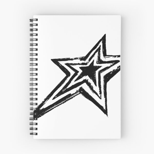 Item preview, Y2K Distorted Cyber Star - Grunge Punk Aesthetic designed and sold by Kromatik.