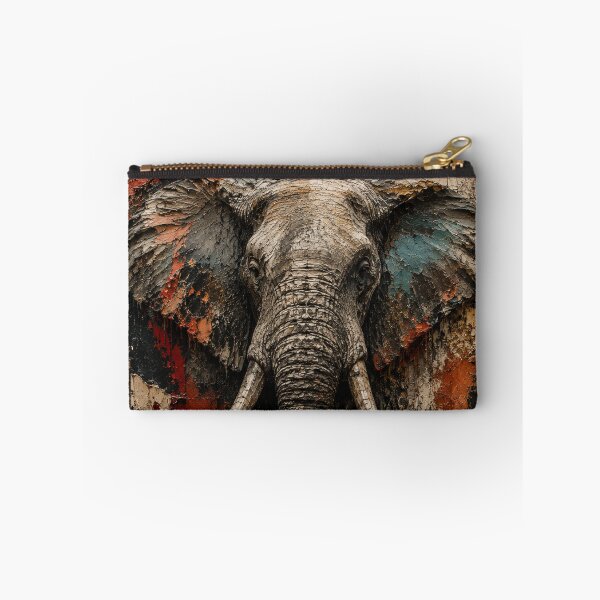 Item preview, Systems Architect Geometric Elephant Stone Relief Home Office Wall Art Poster designed and sold by SavannaStrikes.