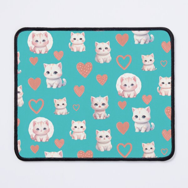 Item preview, Kawaii Kittens in Watercolor Baby Cat Prints designed and sold by Cyber Kids.