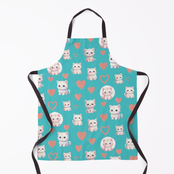 Item preview, Kawaii Kittens in Watercolor Baby Cat Prints designed and sold by Cyber Kids.