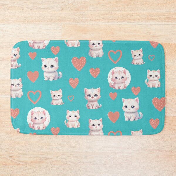 Item preview, Kawaii Kittens in Watercolor Baby Cat Prints designed and sold by Cyber Kids.