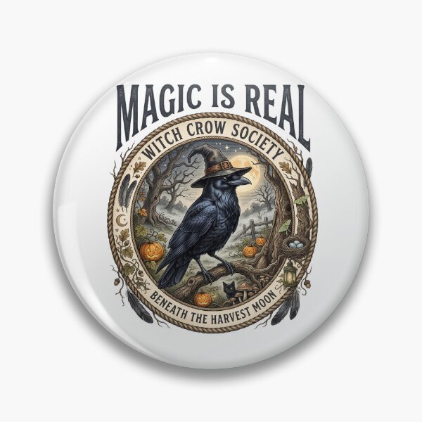 Item preview, Witch Crow Society designed and sold by Roy & Tiffany.