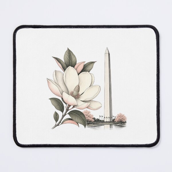 Item preview, Washington DC Magnolia & Monument Elegance designed and sold by Fenay Designs.