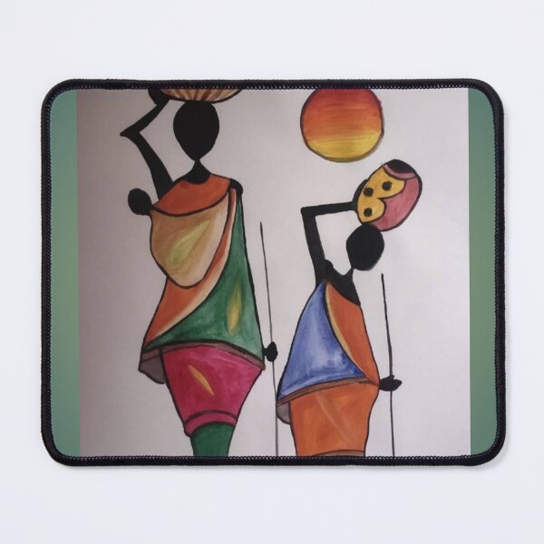 Item preview, African painting  designed and sold by Pujakumari1176.