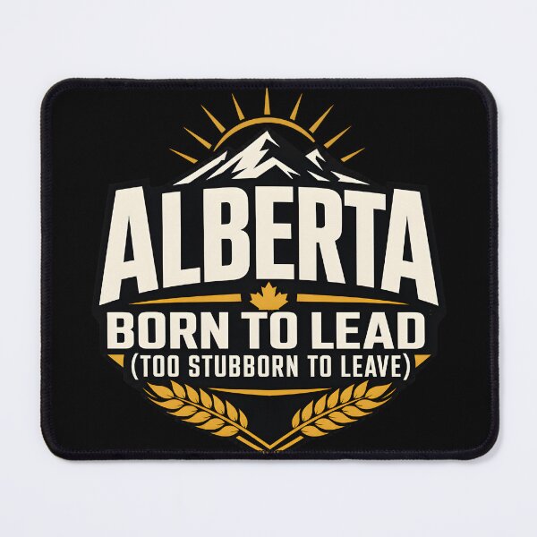 Item preview, Alberta:Born to lead ,too stubborn to leave designed and sold by BARKAcreations.