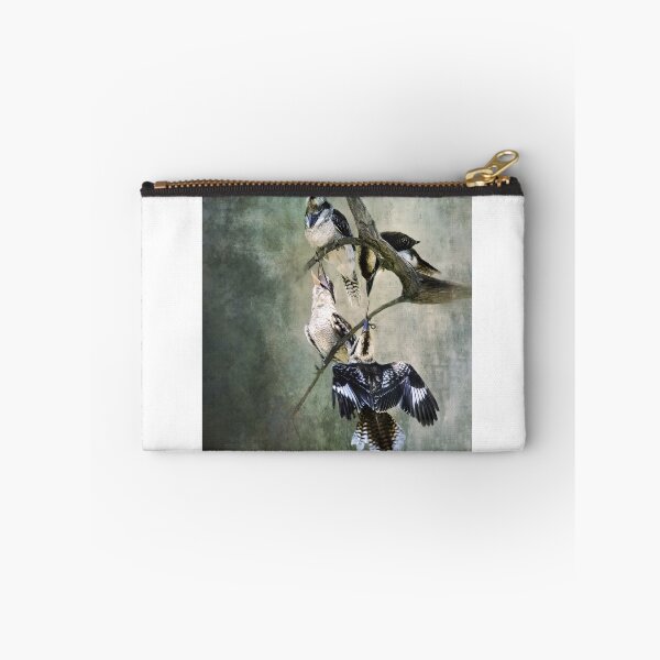 Item preview, Feathered Bonds – Australian Kookaburra Family designed and sold by Marie Helyar Art & Keepsakes.