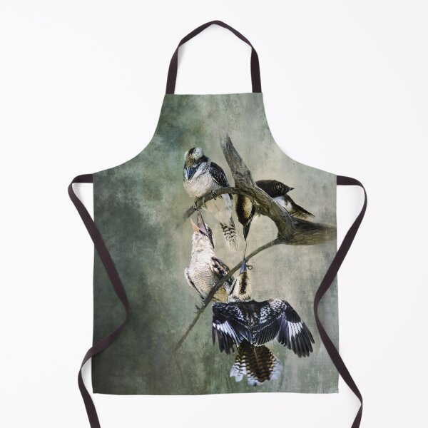 Item preview, Feathered Bonds – Australian Kookaburra Family designed and sold by Marie Helyar Art & Keepsakes.