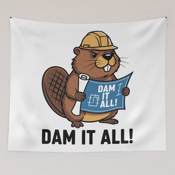 Item preview, Angry Beaver Engineer Dam It All Construction designed and sold by Amir Faysal.