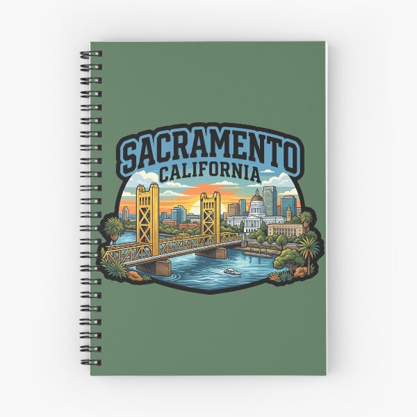 Item preview, Sacramento California USA - Travel art designed and sold by Marciolini.