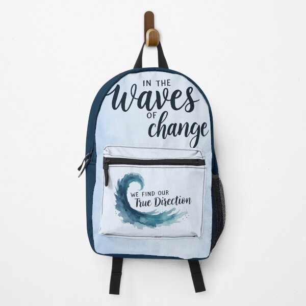 Item preview, Motivational Quote - In the Waves of Change We Find Our True Direction designed and sold by Connys Colorful World.
