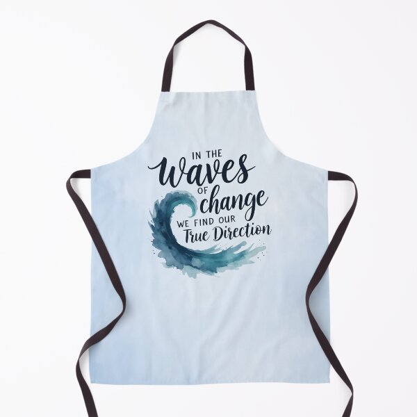 Item preview, Motivational Quote - In the Waves of Change We Find Our True Direction designed and sold by Connys Colorful World.