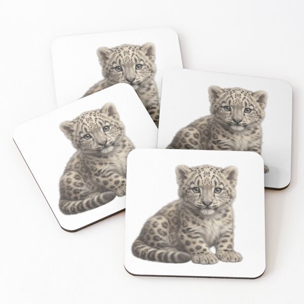 Item preview, Baby Snow Leopard designed and sold by T's&such.