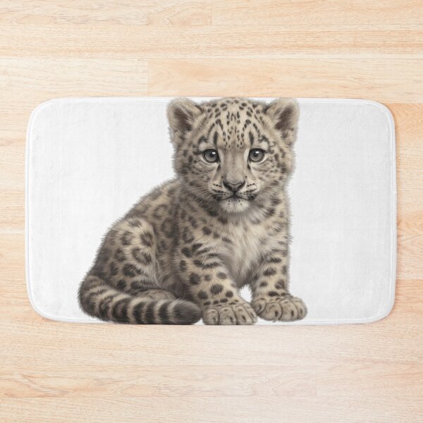 Item preview, Baby Snow Leopard designed and sold by T's&such.