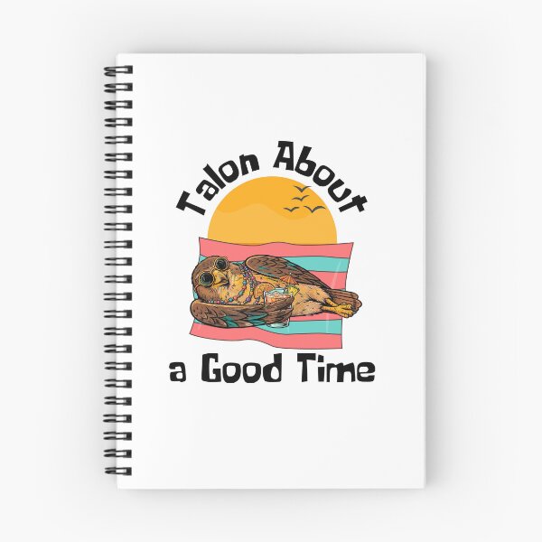 Item preview, Talon About a Good Time | Funny Hawk Birdwatching Summer Design | Birdwatching Pun Twitcher designed and sold by Neurospicy Trolls.