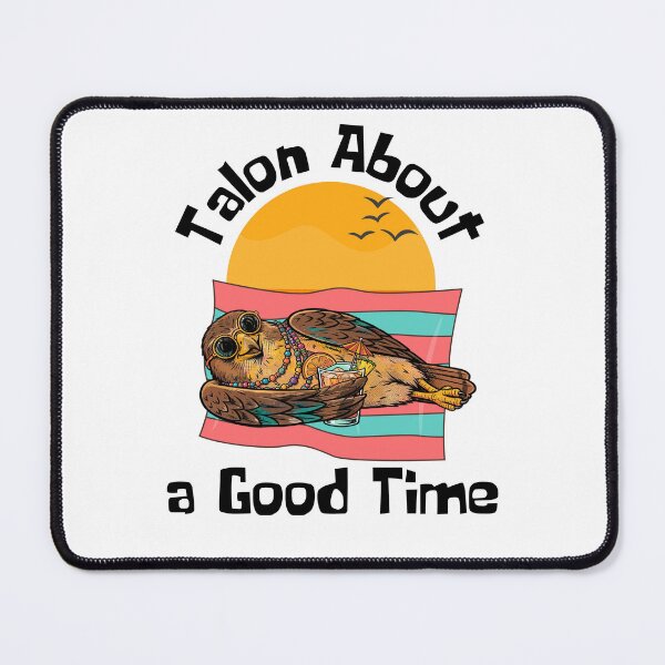Item preview, Talon About a Good Time | Funny Hawk Birdwatching Summer Design | Birdwatching Pun Twitcher designed and sold by Neurospicy Trolls.