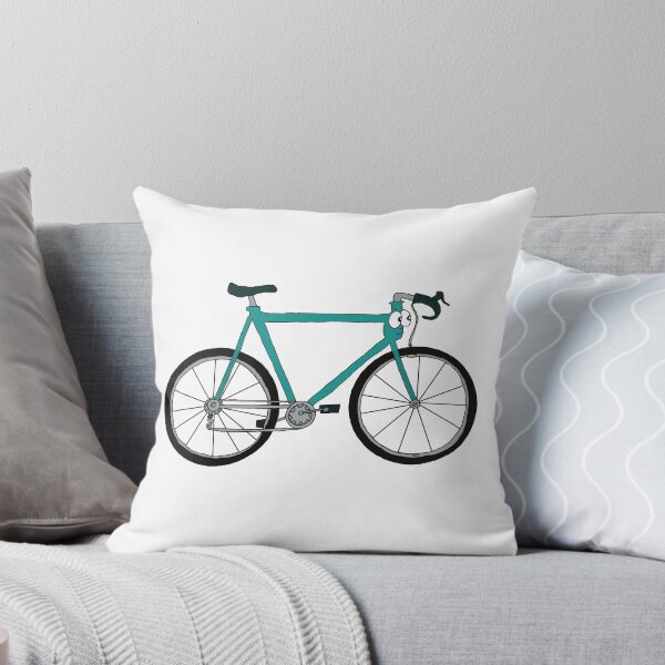 Item preview, Cute Anxious Bicycle Cartoon | Funny Tired Bike Rider Meme Sticker designed and sold by MyxaART.