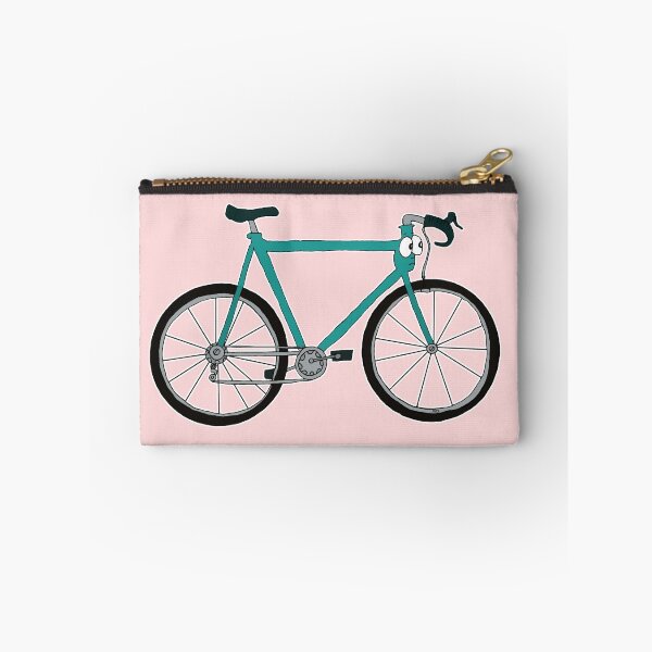 Item preview, Cute Anxious Bicycle Cartoon | Funny Tired Bike Rider Meme Sticker designed and sold by MyxaART.