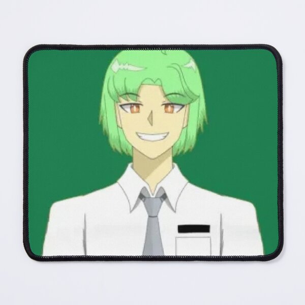 Item preview, Green Hair Anime Boy designed and sold by DigitalraftHub.