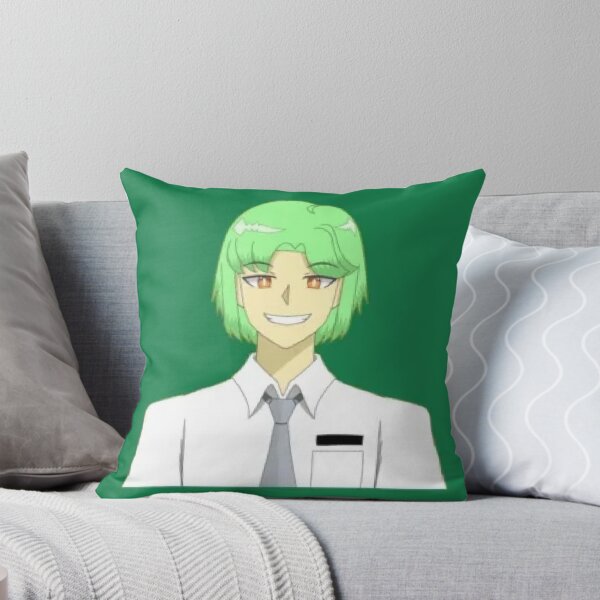 Item preview, Green Hair Anime Boy designed and sold by DigitalraftHub.