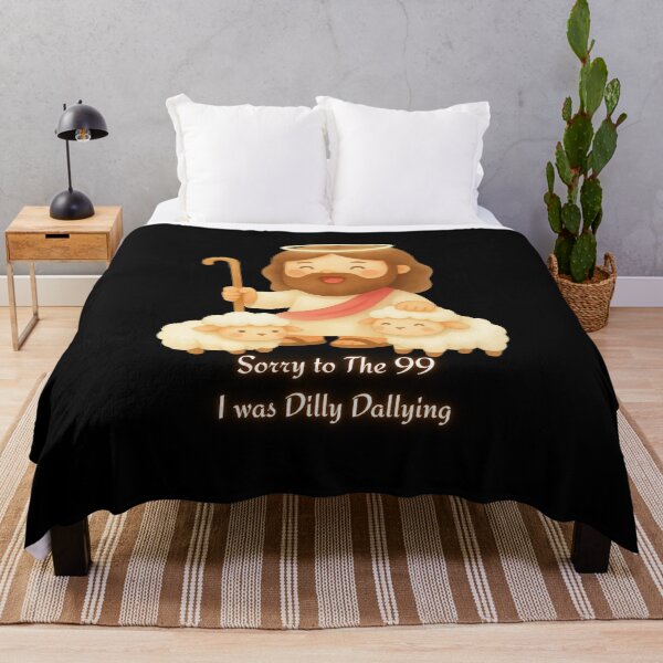 Item preview, Sorry to The 99 I was Dilly Dallying Christian Sheep designed and sold by FANTASYoDarknes.