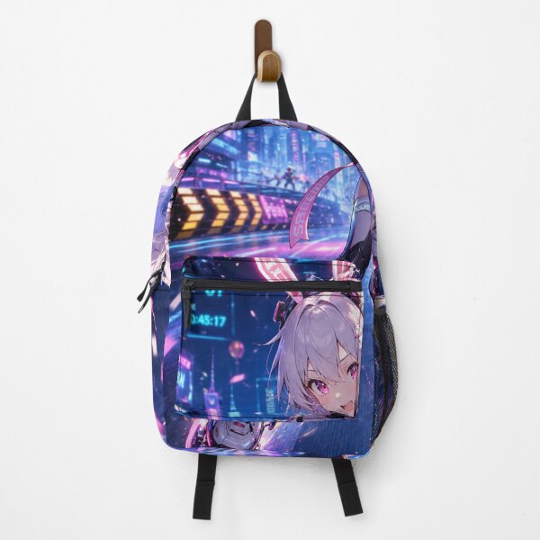 Item preview, Cyber Bunny Velocity – Futuristic Anime Racing Girl designed and sold by Sticleg.