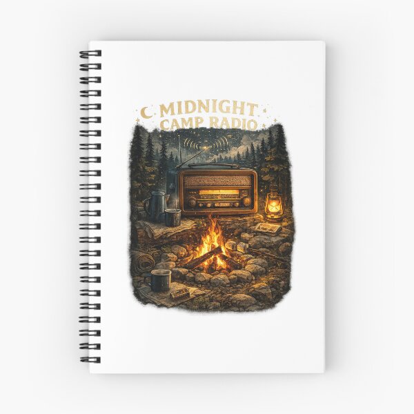 Item preview, Midnight Camp Radio designed and sold by PeterPunkt.