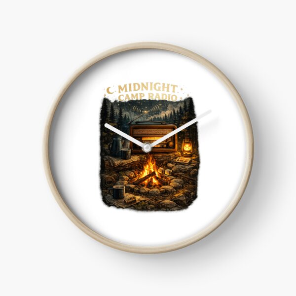 Item preview, Midnight Camp Radio designed and sold by PeterPunkt.