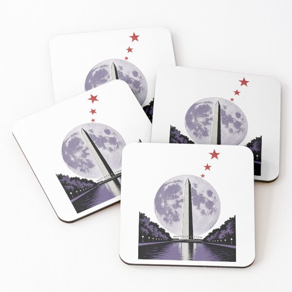 Item preview, Washington DC Moonrise – Monument After Dark designed and sold by Fenay Designs.