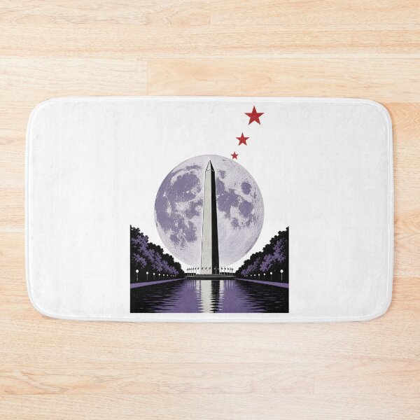 Item preview, Washington DC Moonrise – Monument After Dark designed and sold by Fenay Designs.