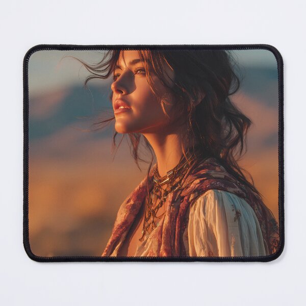 Item preview, Bohemian Desert Muse at Golden Sunset designed and sold by Emberearth.