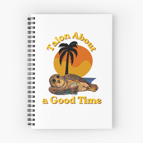 Item preview, Talon About a Good Time | Funny Hawk Birdwatching Summer Design | Birdwatching Pun Twitcher designed and sold by Neurospicy Trolls.