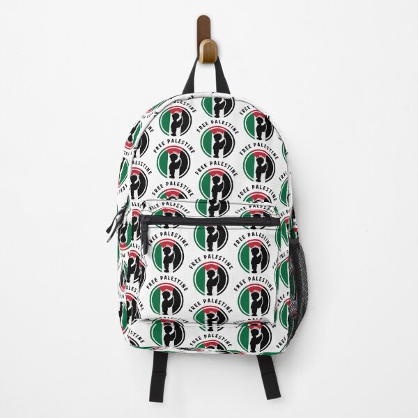 Item preview, Free Palestine Angel Child Flag Peace Symbol Sticker designed and sold by topprinting.