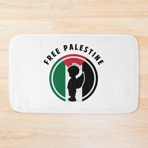 Item preview, Free Palestine Angel Child Flag Peace Symbol Sticker designed and sold by topprinting.