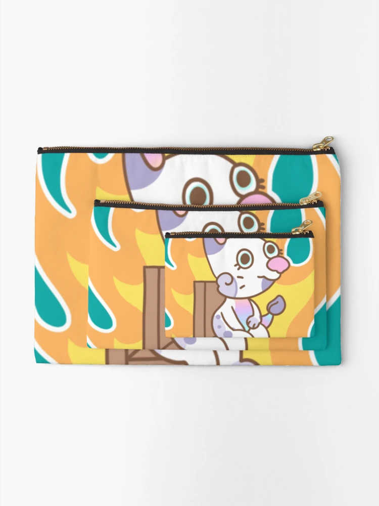 Thumbnail 2 of 4, Zipper Pouch, Character In Fire designed and sold by CreatiePattern.