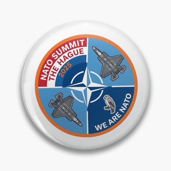 Item preview, NATO Summit The Hague 2025 Commemorative Emblem designed and sold by CharlieDesings.