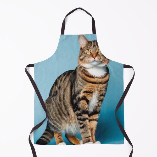 Item preview, Animals - Majestic Maine Coon Cat, Intense Gaze Studio Portrait designed and sold by World-Pets.