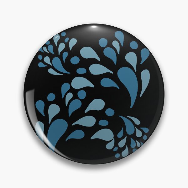 Item preview, Abstract Blue Water Droplets Organic Pattern. designed and sold by Jyoti-Quotes.