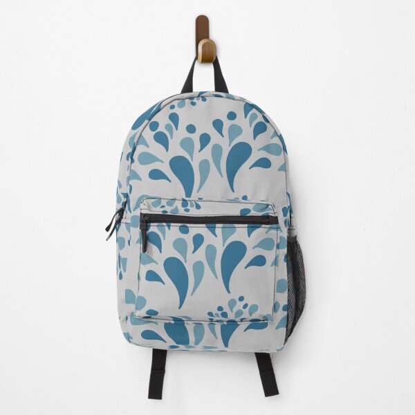 Item preview, Abstract Blue Water Droplets Organic Pattern. designed and sold by Jyoti Digital Artist.