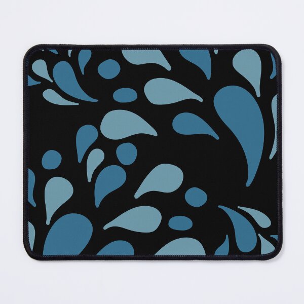 Item preview, Abstract Blue Water Droplets Organic Pattern. designed and sold by Jyoti Digital Artist.