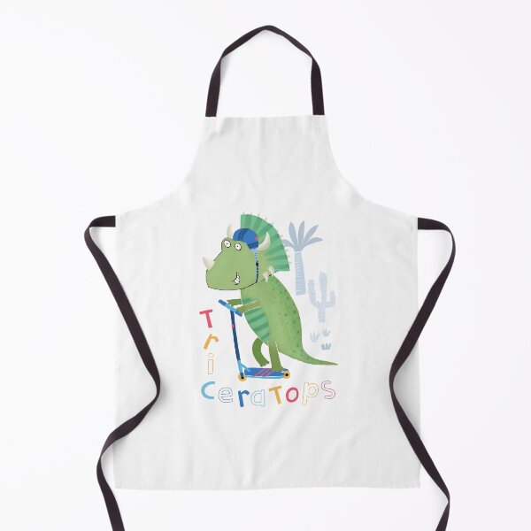 Item preview, Cute Triceratops Dinosaur with Colorful Text by Children's Artist Carla Daly designed and sold by Carla Daly.