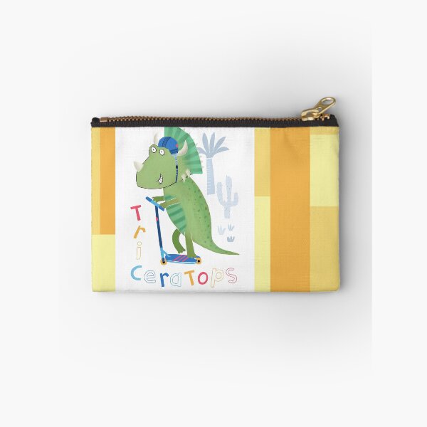 Item preview, Cute Triceratops Dinosaur with Colorful Text by Children's Artist Carla Daly designed and sold by Carla Daly.