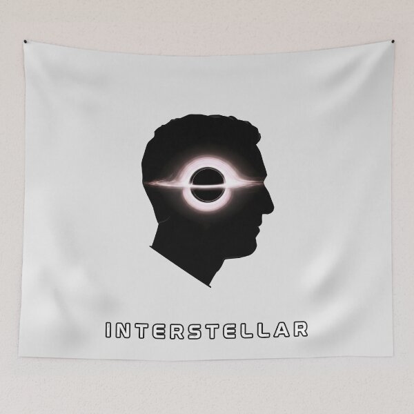 Item preview, Interstellar - Gargantua Mind Silhouette designed and sold by Enea Kelo.