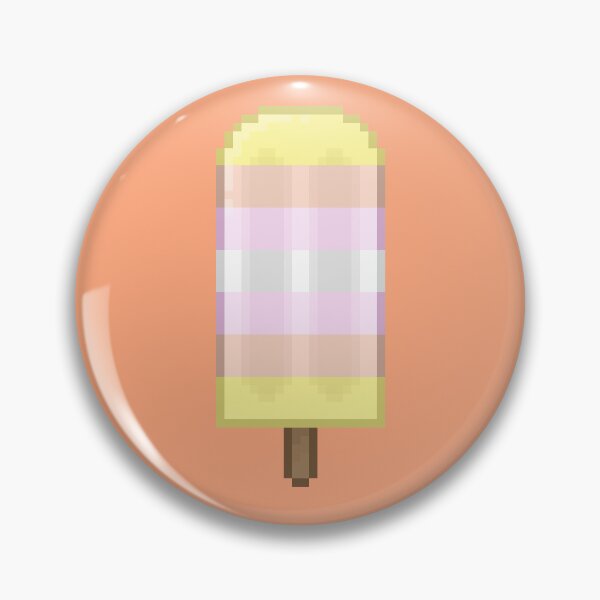 Item preview, Pixelart Pangender Pride Icepop designed and sold by Lilac-Cat.