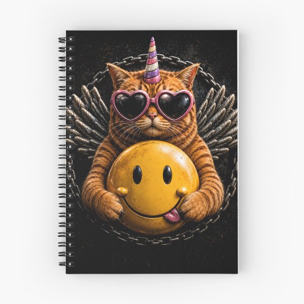 Item preview, Too Cool to Care – The ultimate unicorn cat with smiley vibes! designed and sold by Peter Kaul.