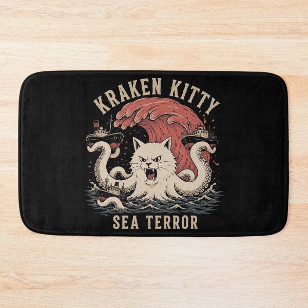 Item preview, Monster Cat | Kraken Kitty Sea Terror designed and sold by Leeded.