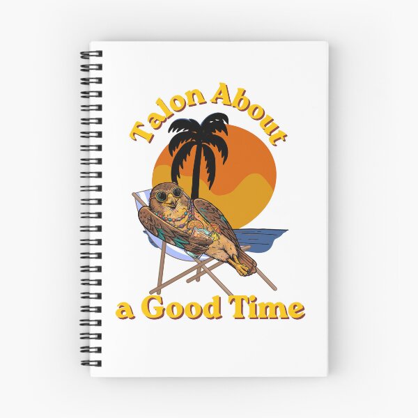 Item preview, Talon About a Good Time | Funny Hawk Birdwatching Summer Design | Birdwatching Pun Twitcher designed and sold by Neurospicy Trolls.