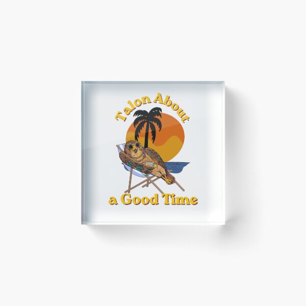 Item preview, Talon About a Good Time | Funny Hawk Birdwatching Summer Design | Birdwatching Pun Twitcher designed and sold by Neurospicy Trolls.