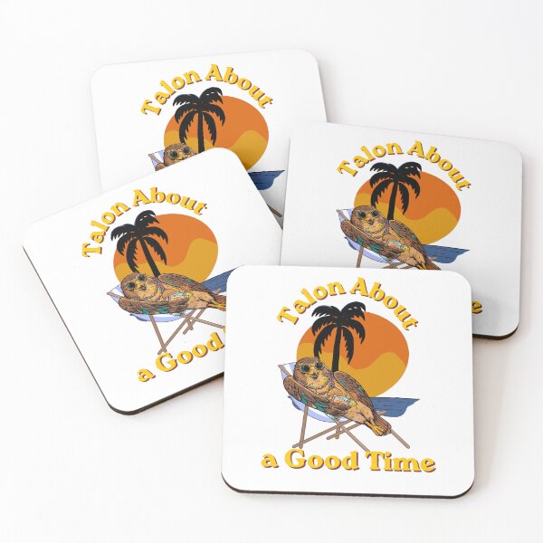 Item preview, Talon About a Good Time | Funny Hawk Birdwatching Summer Design | Birdwatching Pun Twitcher designed and sold by Neurospicy Trolls.